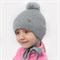 Шапка БОН-БОН (Серый меланж) 14w23-033-1