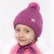 Шапка БОН-БОН (Лиловый меланж) 14w23-033