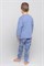 К 1547/пыльно-голубой джинс,геометрия пижама детская (фуфайка дл.рукав+брюки)  К 1547/пыльно-голубой