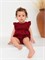 Песочник (боди) из муслина (бордовый) 10002196
