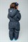 ВК 60081/н/1 ГР комбинезон детский (темный графит, светящиеся линии) ВК 60081/н/1 ГР