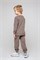 КР 400476/коричневый меланж к358 брюки для мальчика КР 400476/коричневый мела