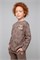 КР 400477/коричневый меланж к358 брюки для мальчика КР 400477/коричневый