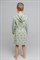 К 5764/темно-оливковый,маленькие динозавры халат детский К 5764/темно-оливковый-1