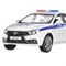 ТМ "Автопанорама" Машинка металлическая 1:24 LADA VESTA "Полиция" седан, белый, откр. 4 двери, капот JB1251151