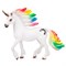 ТМ "КОМПАНИЯ ДРУЗЕЙ", серия "Животные планеты Земля", игрушка "Радужный единорог",белый, в/п  20,5*1 JB0208824
