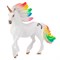 ТМ "КОМПАНИЯ ДРУЗЕЙ", серия "Животные планеты Земля", игрушка "Радужный единорог",белый, в/п  20,5*1 JB0208824