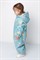 ВК 60085/н/4 Ал комбинезон для детей голубая дымка, солнце и радуга ВК 60085/н/4 Ал