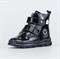 152350-31 Утепленные ботинки для девочки (Черный) 152350-31