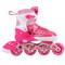 "CITY-RIDE" Роликовые коньки цвет розовый, в сумке 36х38х9 см (S (29-33) размер JB8800080