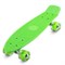 Скейтборд Fish, дека PP р-р 22"х6", колеса 60х45мм 78А, цвет Зеленый 9954