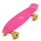 Скейтборд Fish, дека PP р-р 22"х6", колеса 60х45мм 78А, цвет Розовый 9950