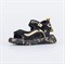 424010-22 Легкие сандалии для мальчика (черно-бежевые) - фото 41780