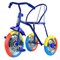 3х колесный велосипед  Озорной ветерок, колеса EVA 10/8,  сиденье  жестк.,  цвет  микс (Мультицвет) GV-B3-2MX