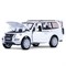 ТМ "Автопанорама" Машинка металлическая 1:33 Mitsubishi Pajero 4WD Turbo, белый, в/к 17,5*13,5*9 см JB1251432-1