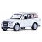 ТМ "Автопанорама" Машинка металлическая 1:33 Mitsubishi Pajero 4WD Turbo, белый, в/к 17,5*13,5*9 см JB1251432-1