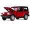 ТМ "Автопанорама" Машинка металлическая 1:32 Jeep Wrangler, красный, откр. Двери и капот, свет, звук JB1251518
