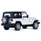 ТМ "Автопанорама" Машинка металлическая 1:32 Jeep Wrangler, белый, откр. Двери и капот, свет, звук,  JB1251520