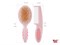 Детская щеточка с расческой, цвет розовый RBH-001-R