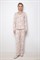 Е 20041/нюдовый беж,индийский жасмин пижама женская (джемпер, брюки) - фото 48485