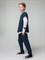 Костюм (Цвет синий (белый)), 46-105U 46-105U