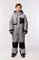 Комбинезон "Фишка" (Серый) 1w24-202-3