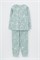 К 1552/лесные друзья на голубой дымке пижама детская (фуфайка дл.рукав, брюки)  К 1552/лесные друзья