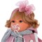 1672 Кукла озвученная Лорена в розовом, 42 см, плачет, мягконабивная 1672