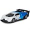 AUTODRIVE 1:24 Р/У машинка,5 каналов,двери откр. с пульта, свет, цвет белый с синим,в/к 29х10,3х12,2 JB0404739