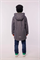 Парка для мальчика "Кирилл" (Темно-серый) 4spr24-020