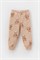 КР 400599/нежный бежевый,милые мишки к413 брюки для девочки   КР 400599/нежный бежевый