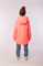 Парка для девочки "Альбина" (Персиковый) 4spr24-019-3