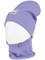 Комплект шапка и снуд 12л12424 лаванда   12л12424 лаванда