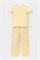 К 1633-1/желтое печенье,сакура пижама детская (фуфайка, брюки)  К 1633-1/желтое печенье