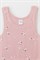 К 1181-2уп/розовый жемчуг,розовый,букетик майка для девочки   К 1181-2уп/розовый жемчуг