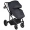 Коляска модульная 3в1 Sola Trio Comfort (Total black/Черный) SOLA-3