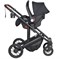 Коляска модульная 3в1 Sola Trio Comfort (Total black/Черный) SOLA-3