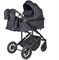 Коляска модульная 3в1 Sola Trio Comfort (Total black/Черный) SOLA-3