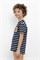 КР 302380/индиго,полоска к452 фуфайка для мальчика   КР 302380/индиго,полоска-1