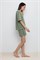 Е 20082/нефритовый пижама женская (фуфайка, шорты)  Е 20082/нефритовый