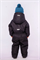 Комбинезон "Снегирь" (Черный) 1w25-012