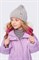 Парка для девочки "Рапсодия" ( Сиреневый) 4w25-019-2