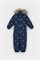 ВК 60116/н/12 ГР комбинезон детский темно-синий, маленькие мишки ВК 60116/н/12 ГР-1