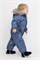 ВК 60116/н/5 ГР комбинезон детский светлый индиго, текстура камня ВК 60116/н/5 ГР