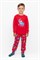 К 1541/насыщенно-красный,динозавры пижама дет К 1541-3