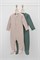 К 6523-2уп/зеленый мох,беж комбинезон яс К 6523-2уп/зеленый мох