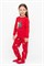 К 1541/насыщенно-красный,мишки на празднике пижама К 1541/насыщенно-красный