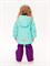 Костюм для девочки "Фиалка" (Мятный) 2spr25-002-1