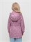 ВК 32123/н/5 УЗГ куртка для дев темная орхидея, ландыши ВК 32123/н/5 УЗГ