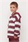 КР 302693-1/красно-коричневый,полоска к536 джемпер (худи) для мал КР 302693-1